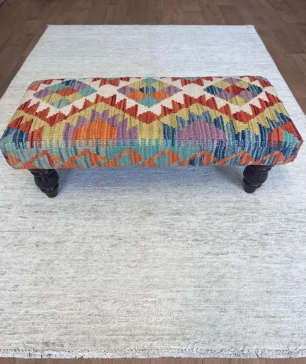 Kilim Stool 71x32cm 24cm height. £295 (4)